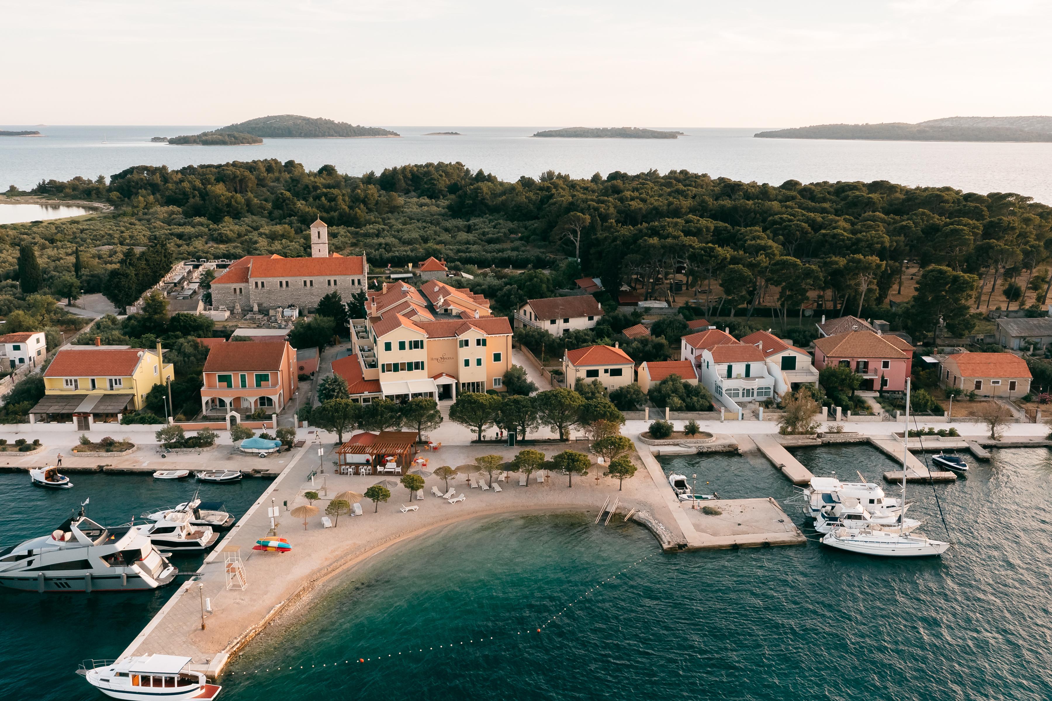 Hotel Spongiola Krapanj Eksteriør billede